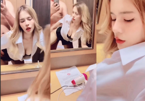 คลิปหลุด Onlyfans ใส่ชุดนักศึกษา เย็ดกันกับแฟนแบบดุเดือด