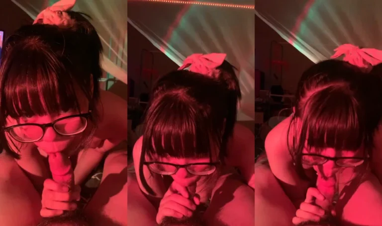 คลิปหลุด สาวแว่นชมโม๊กควย บริการอย่างเด็ด